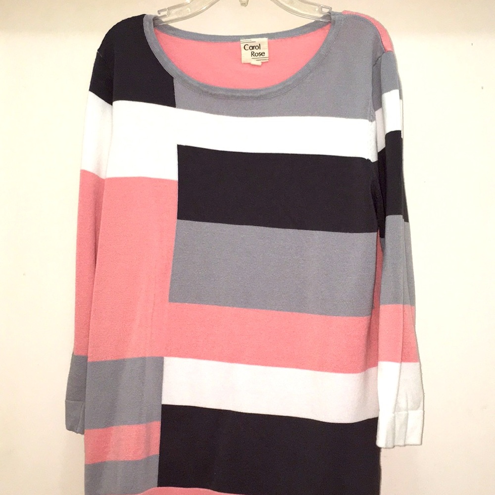 Carol Rose| Color Block Sweater